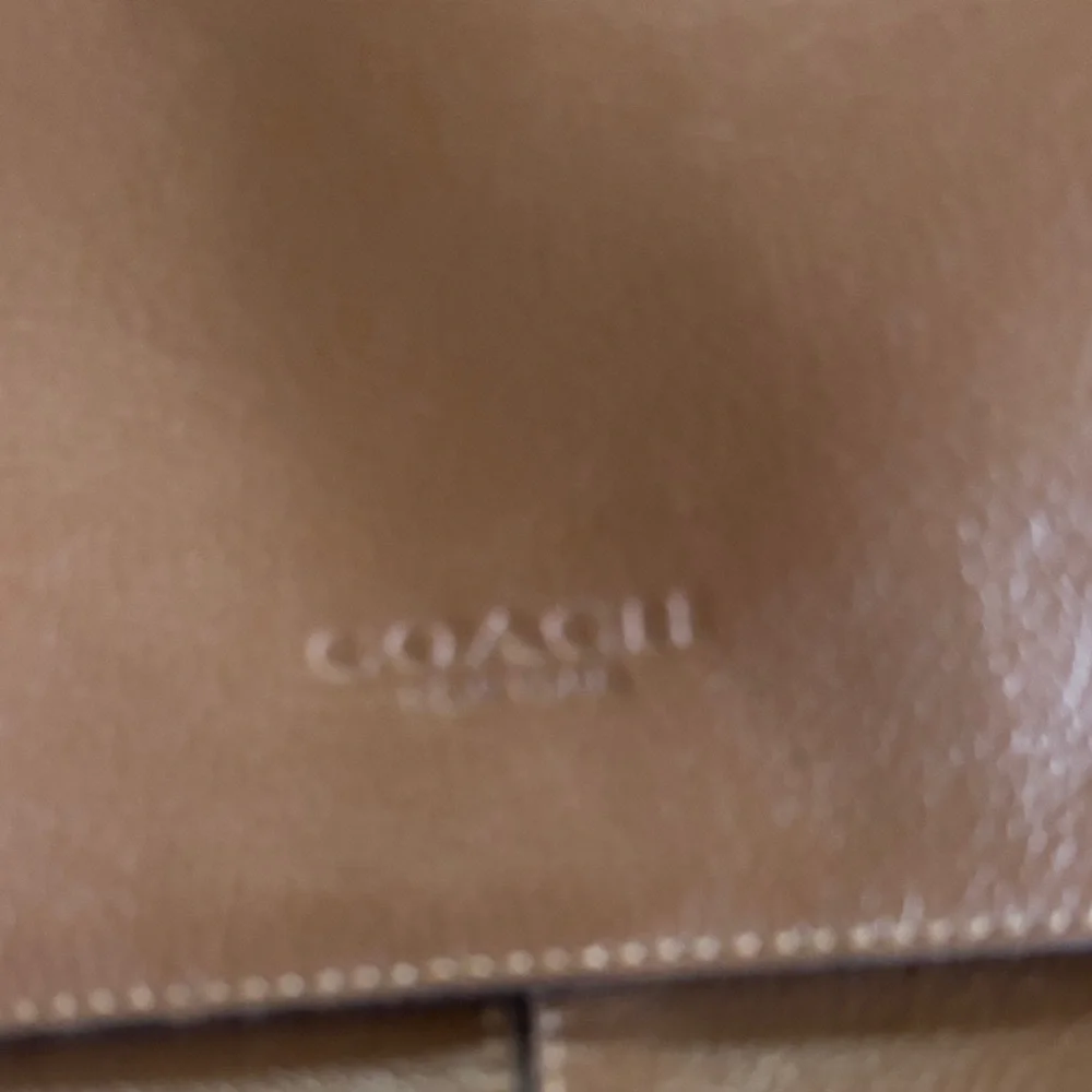 Coach Brown Leather Messanger Bag